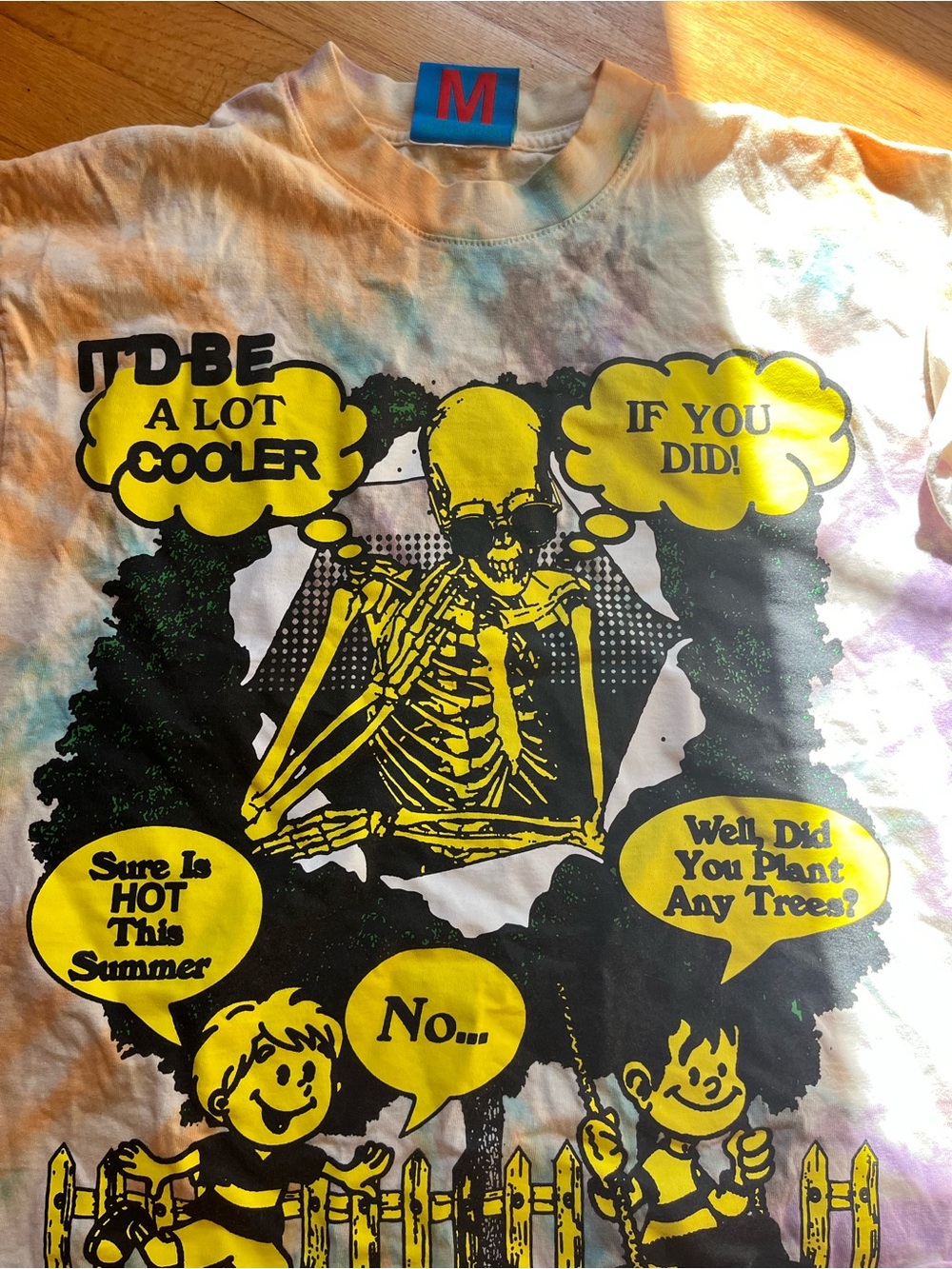 Online ceramics graphic Tshirt size M